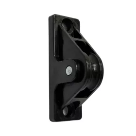 Schnurführung mit Kunststoffrolle Braun