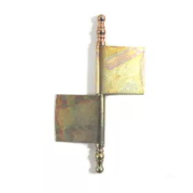 Fensterscharnier 11 cm, historisch, rechts, Fernseher