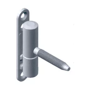 Statisches Scharnier, glatt, T. Fest, F. Verzinkt, Lf 13