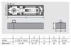 Dorma Padlócsukó Bts 75V F.N.Áll.90'Os 61701200