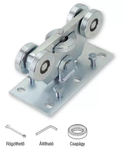 ÚSZÓKAPU 5 GÖRGÖS SZERK.C67 SINHEZ 500KG 395.P ROL!