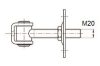 Kapu Forgáspont + Talp.Áll.Anyás 378M20 425/P, Jl03C