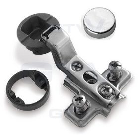 Üvegajtópánt Közézáró 26Mm Nikkel Sapka