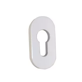 CILINDER PAJZS OVÁLIS FEHÉR 66*32*8MM KLA-0944 MŰA.