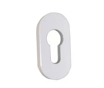 CILINDER PAJZS OVÁLIS FEHÉR 66*32*8MM KLA-0944 MŰA.