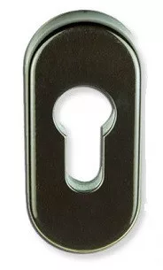 CILINDER PAJZS OVÁLIS BARNA 66*32*10MM KLA-0048 /1110929/ MŰA.