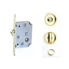 Tolóajtózár Szett 50Mm Ford.Gombos Réz Anbo K48