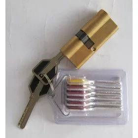   HENGERZÁRBETÉT 45/45MM RÉZ 8K!.F.V. KÍNAI AJTÓHOZ HI-SEC