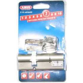 HENGERZÁRBETÉT KRÓM 30/90MM FOGASKEREKES ABUS D6PS