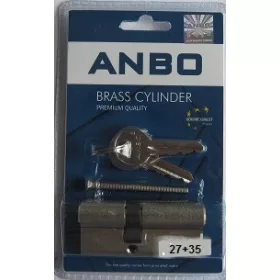 HENGERZÁRBETÉT 27/35MM 3K. KRÓM ANBO2200 BLISZTERES