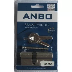 HENGERZÁRBETÉT 45/55MM 3K. KRÓM ANBO2200 BLISZTERES