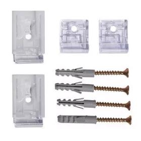   Tükörrögzítő Rugós Átlátszó Müa. 4Db Tipli+Csav. 15Kg.