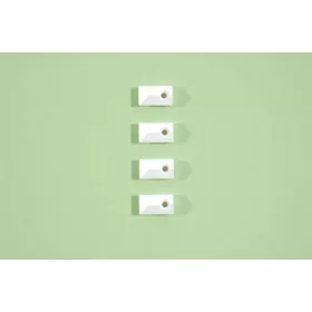 Tükörrögzítő Karmos Fehér Műa. 4Db Tipli+Csav.