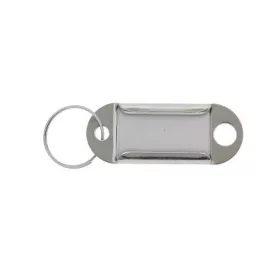 Schlüsselanhängerplatte mit Ring Metall