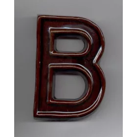 Házszám /Betű/ B. 120Mm Kerámia