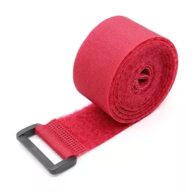 Tépőzáras Heveder Csattal 2200*38 Vörös 1Db Hyderon