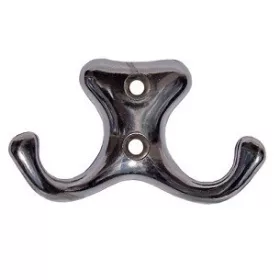 Kleiner 2-zackiger glatter Chrom M 330 K