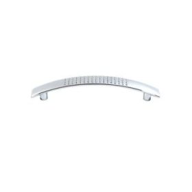 Furniture Handle Curved Spotted 96 Mm Chrome 6