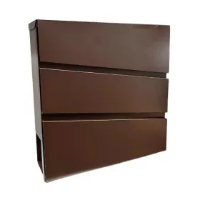 NOVA Kültéri Postaláda, Szórólaptartós, Barna