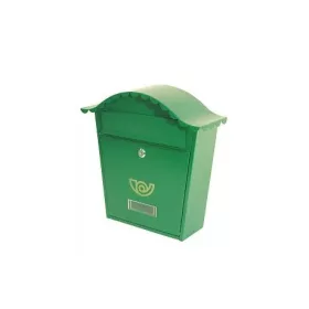 SÁBA Csipkés Postaláda, Kerek, Zöld