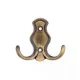Zahnornament klein 2-armig Antik Silber Ak7099 Hck157Ab, 34-6