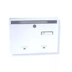   POSTALÁDA LÉPCSŐH.FEHÉR N.T.LEF.NY. SÓLY 33*25*7 FEKVŐ A4