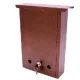 POSTALÁDA ZÁRHATÓ BRONZ NOSZTALGIA, RÓMA 32*21CM E.