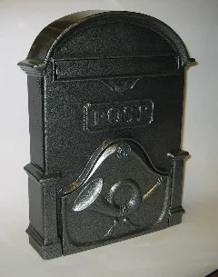 POSTALÁDA ÖNTÖTT EZÜST KÜRTÖS V-400 40*30*6,5CM