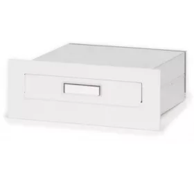   POSTALÁDA BEÉPÍTHETŐ FEHÉR ÁLL.MÉLY.SÓLY 12*32*26-48C