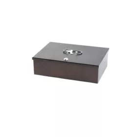 PÉNZKAZETTA BARNA,EXTRA A/4 33*23*9CM