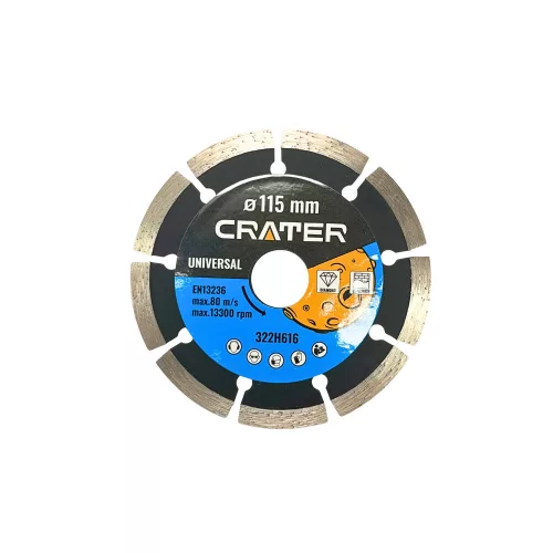 GYÉMÁNT VÁGÓTÁRCSA 115 MM SZEGMENSES CRATER