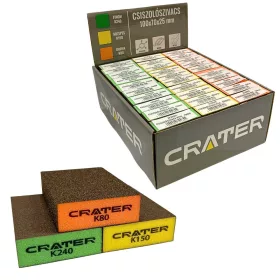 CSISZOLÓSZIVACS 30DB/KLT 100*70*30MM CRATER K80 K150 K240