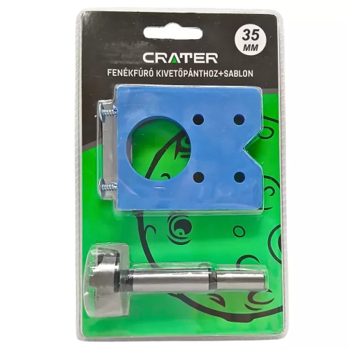 FENÉKFÚRÓ 35MM KIVETŐPÁNTHOZ + SABLON