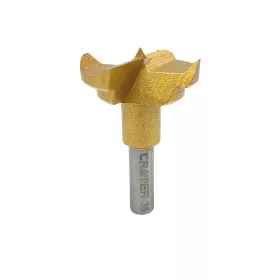 FENÉKFÚRÓ KEMÉNYFÉM TITÁN BEVONATÚ 35MM CRATER