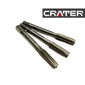 Handgewindebohrer-Satz M8 3R. HSS Krater