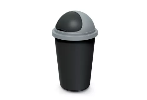 SZEMETES KUKA COMP. ROLL. 50 LIT. NRAC50-429U-S411 FEKETE/LÁGY SZÜRKE