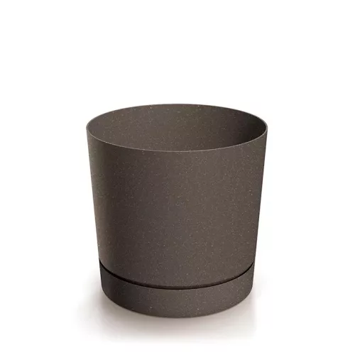 VIRÁGCSERÉP 400W TUBO P ECO WOOD KÁVÉ DPOP400W-4625W 390X375MM