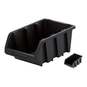   Raktári Tároló Doboz Fekete Truck Ktr40-S411 390X240X180Mm