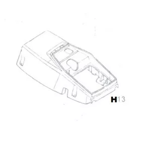 Hengerfedél Burkolat Láncfűrész Alk. H13