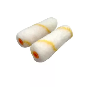 Farbroller 10Cm*15 Polyester Weiß Gelb 02406/12