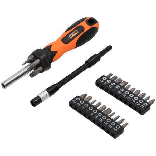 Csavarhúzó Klt.28Részes Bittel Rsz:728 728 Faster Tools