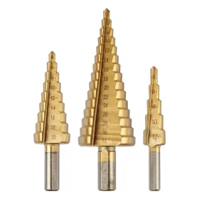 LÉPCSŐS FÚRÓ KLT.3RÉSZ 4-32-IG TITÁN GRAPHITE