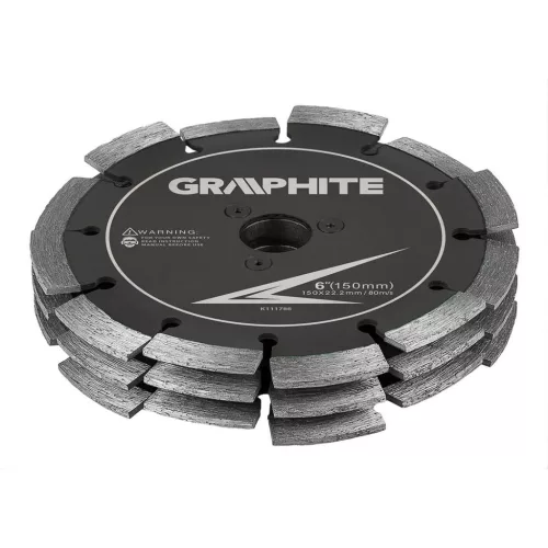 VÁGÓKORONG 3SOROS 150MM F.H.M-HOZ 59G371 GRAPHITE