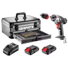 AKKUS.FÚRÓ-CSAVAROZÓ18V.10M.2*2AH AKKUS! GRAPHITE