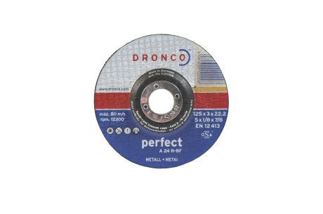VÁGÓKORONG FÉMRE GRANIFLEX 40016 125*2,5*22MM