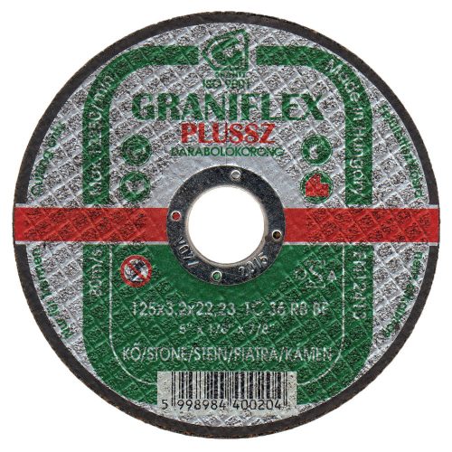 VÁGÓKORONG KŐRE 40020 CHILI 125*2,5*22,23MM