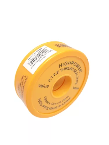 TEFLON SZALAG VIZES PTFE NARANCS 48-14B 19MM*15M*0,2MM