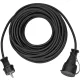 Verlängerungskabel 25M Schwarz H05R Ip44 1161550 Brennenstuhl Gummi