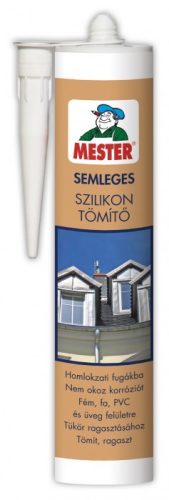 Szilikon Tömítő Rag.310Ml Fehér,Semleges Mester /Tükör/