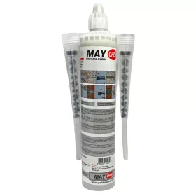   Kétkomponensű Poliészter Gyanta 300Ml May Chem Stp-300 Vegyi Dűbel